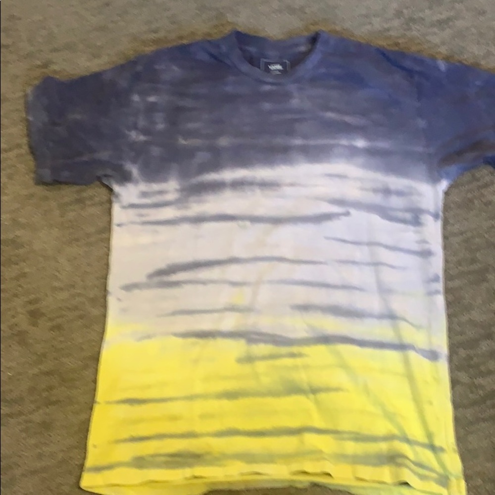 vans tie die tee shirt